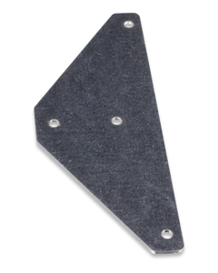Gusset plate for approach grating Step V13